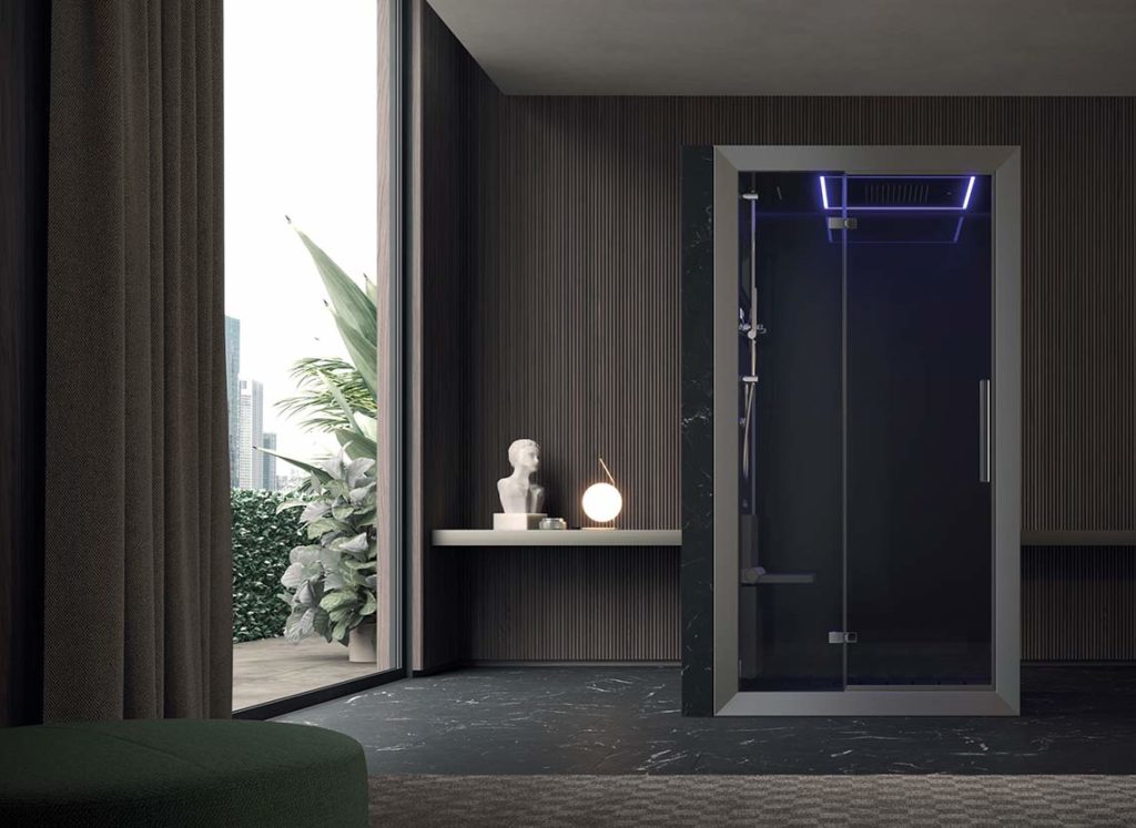 Cabine douche hammam Frame Jacuzzi®