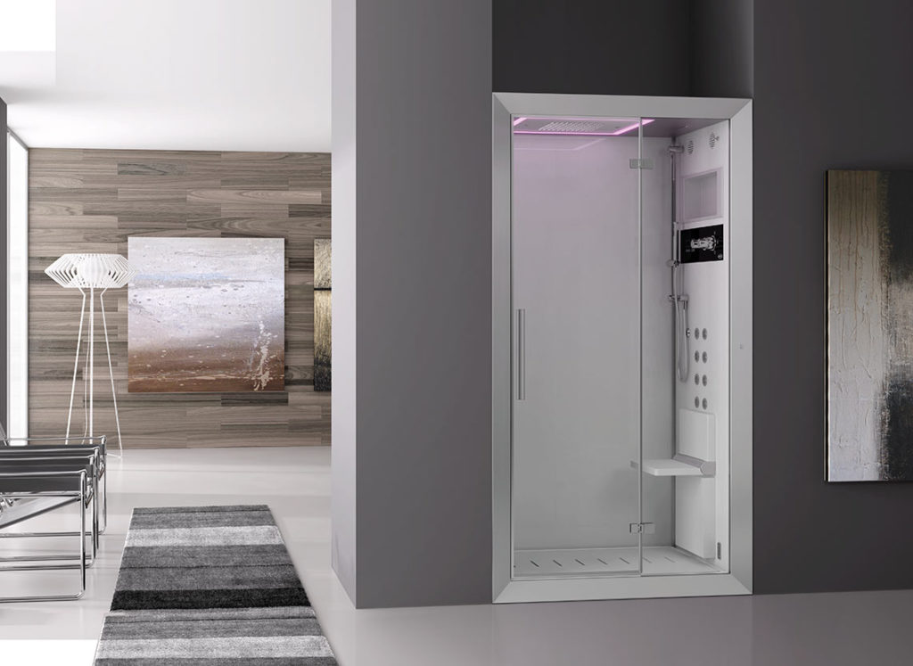 Cabine douche hammam Frame Jacuzzi®