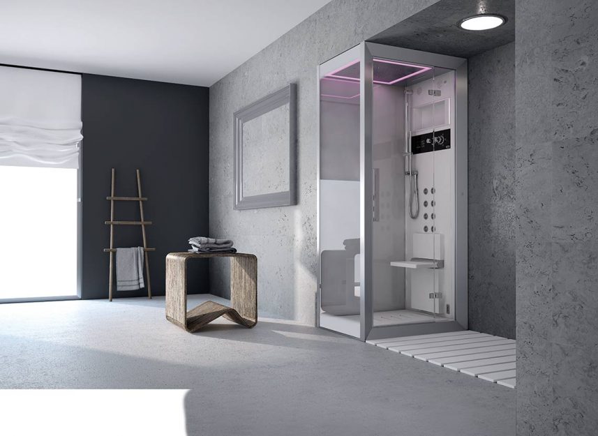 Cabine douche hammam Frame Jacuzzi®