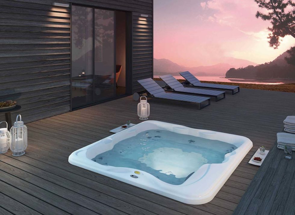 Spa Jacuzzi Lodge L 5 places + allonge massage Jacuzzi®