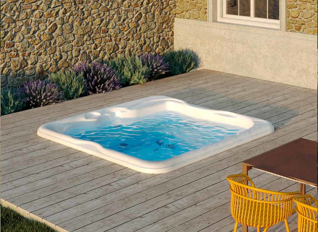 Spa Jacuzzi Lodge L 5 places + allonge massage Jacuzzi®