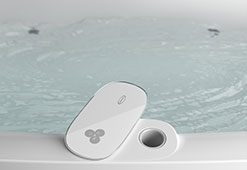 controle temperature eau baignoire