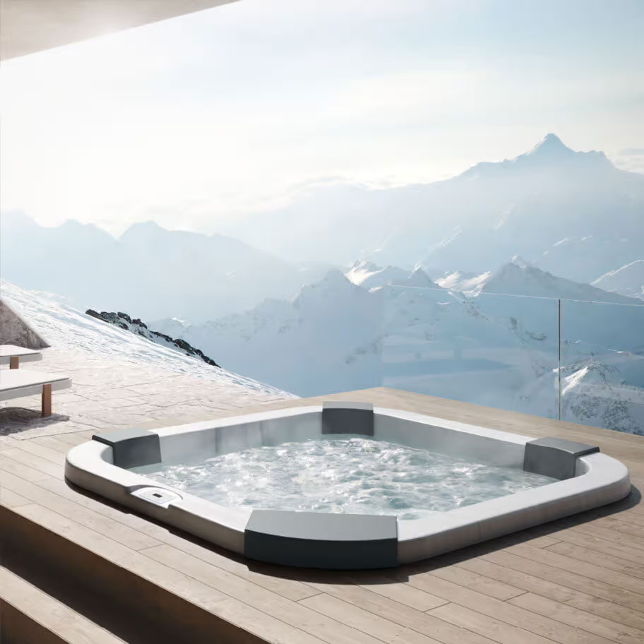 spa encastrable jacuzzi extérieur