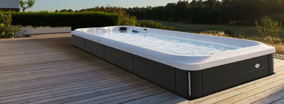 spa jacuzzi semi enterre