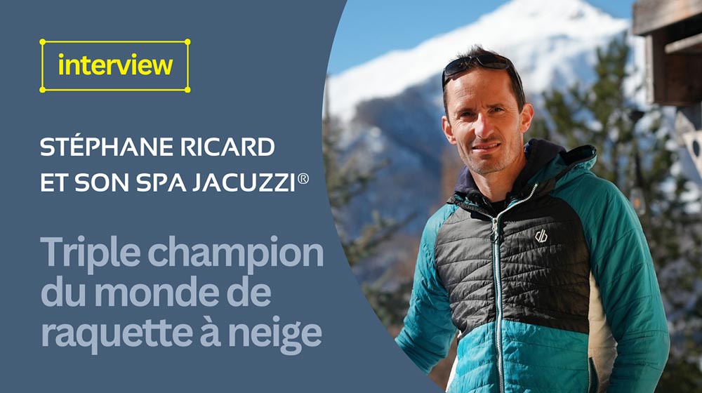 Stéphane Ricard triple champion du monde de raquettes à neige